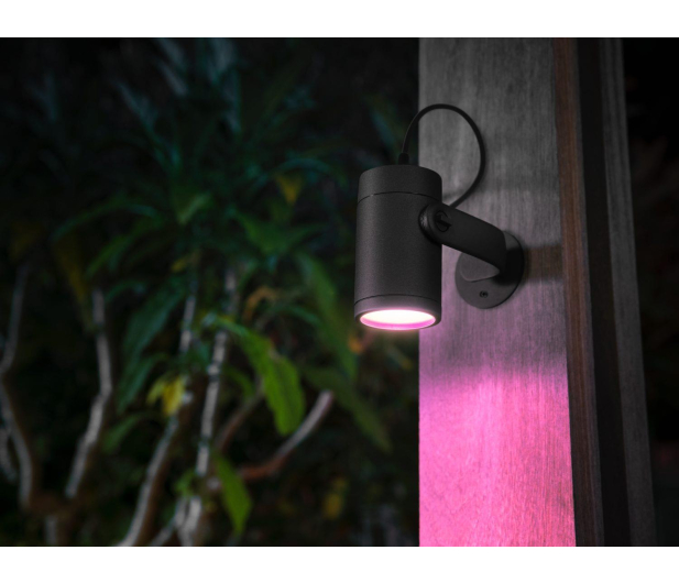 Philips Hue White and color ambiance Reflektor zewn. Lily x3 - 554252 - zdjęcie 9
